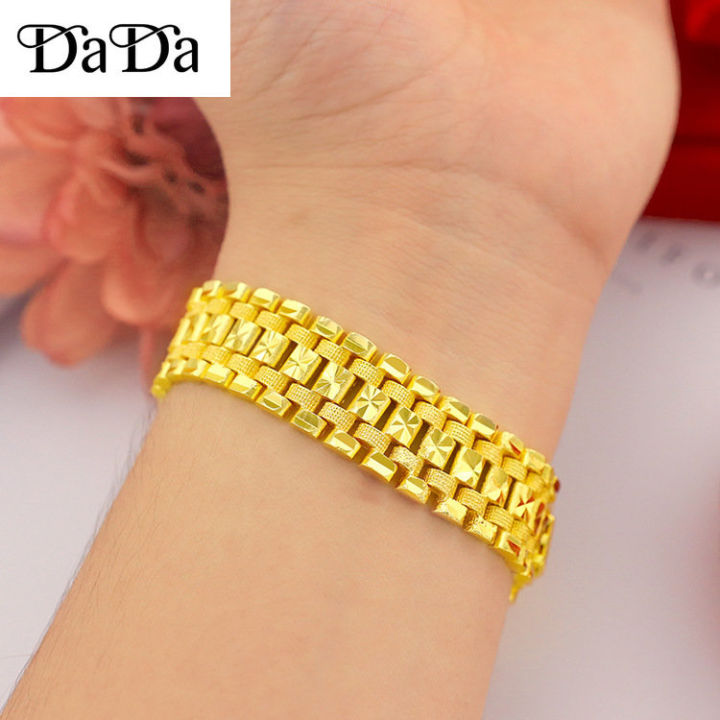 Saudi gold store bracelet for men