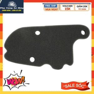 [CÓ MÃ MIỄN PHÍ VẬN CHUYỂN] Mút lọc gió Vespa 3v Sprint Primavera ABS (lọc khí cho xe máy Piaggio) Hàng mới giá rẻ do shop là đại lý