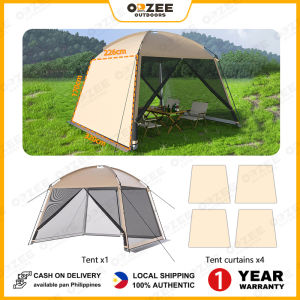 Outdoor canopy tent for 8-10 people Camping Tent Set Insect-Proof Mesh Pergola Canopy Cushion Tent