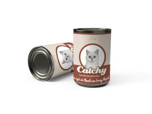 Pate Catchy lon 400g cho mèo ngon hấp dẫn nhiều vị thơm ngon