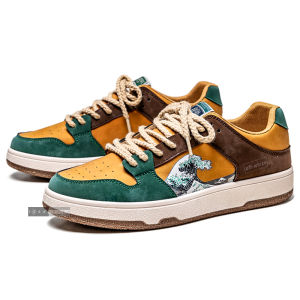 Sepatu Sneakers Pria Impor Gaya Kasual Olahraga Travelling Fashion Trendy- Sepatu WAVE