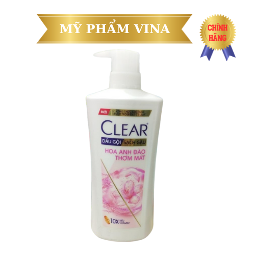 [HCM]Dầu gội Clear hoa anh đào chai 630g