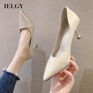IELGY womens korean style pointed toe stiletto high heels