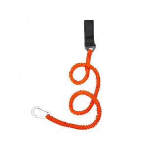 Kayaks Paddles Leads Stretchable Coiled Lanyard Leashes Canoes Safety Antilost Rope Fishing Rod Leashes For Kayaking