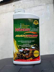 The Wonderlube 1 Liter 2PCS Maximum Performance Engine Treatment with Fantastic XML for Car Motorcycle Engine Care