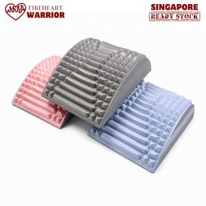 【Fireheart Warrior】 EVA Lumbar Back Stretcher | Curved Massage Support with 113 Raised Points