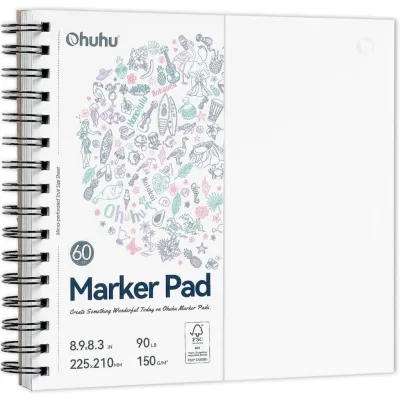 Ohuhu Bleedproof Double-Sided Marker Pad Y44-83000-44