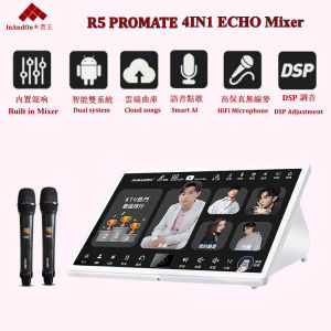 InAndon Karaoke MachineR5PROMATE 4IN1 ECHO Mixer3TB HDD 60K songs Preloaded15.6 IPS Touch screenAndroidDual systemMulti-Language cloudSmart AIYouTubeMicrophone