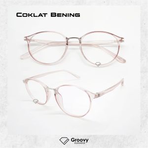 Groovy Eyewear - Kacamata Milea Minus Cylinder Normal Antiradiasi Gedget