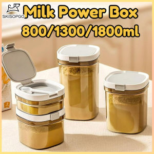 SKISOPGO Milk Powder Container Light-Blocking Airtight Baby Food Storage Box Bekas Susu Baby Kedap Udara