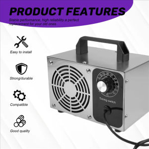 32g/H Ozone Generator Air Purifier Portable Ozonizer For Home - Kills Odor Mold Virus & Formaldehyde