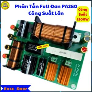 Phân tần loa full đơn full đôi PA280 công suất lớn hàng nhập phân tần loa 2 Way giá 1 mạch
