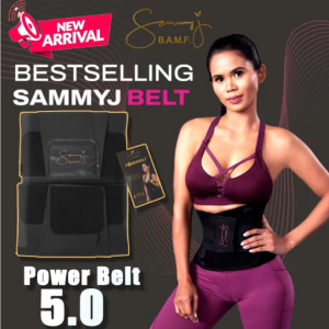 Genuine Sam my J Slim Belt Original 5.0 Waist Trainer Body Shaper Sam.my J Power Belt 5.0 Corset Belt