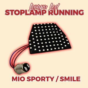LAMPU REM BELAKANG RUNNNING YAMAHA MIO SPORTY MIO SMILE MIO KARBU LAMPU STOPLAMP MIO VARIASI LAMPU REM BELAKANG MOTOR