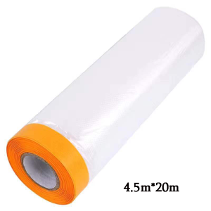 [SG]4.5m x 20m Plastic Dust Cover Disposable Furniture Dustproof Cover Protective Cover Plastic Cover Plasti