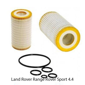 Lõi lọc nhớt Land Rover Range Rover Sport 4.4L 2013 2014 2015 2016 2017 mã OE0037M của JS Asakashi Nhật Bản