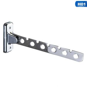 LovingMyLifeเสื้อผ้าRodสแตนเลสพับที่แขวนติดผนังผ้าที่หดได้ราวตากพับราวเสื้อผ้าสําหรับห้องน้ําMovableเสาโรงแรม