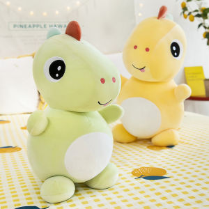 Gấu bông khủng long vây 7 màu mắt to siêu đáng yêu (25cm---75cm) vải miniso siêu mềm mịn an toàn cho trẻ nhỏ