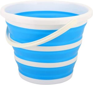 Folding Bucket Portable Folding Footbath Foldable basin Tourism Travel Abroad Washbasin Outdoor Camping-JC Elise