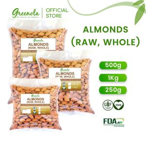 Greenola Raw Whole almonds wholesale 250g|500g|1kg