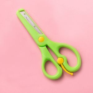 Children Safety Scissors Handmade Scissor Kids DIY Design Craft School Office Supplies Stationery