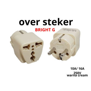 Over Steker Wonpro Serbaguna Wanpro Colokan Kaki 3 ke Kaki 2