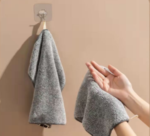 Set 5 khăn lau bếp đa năng bằng sợi than tre khăn lau tay nhà bếp siêu thấm hút kháng khuẩn G464-Khanxam25