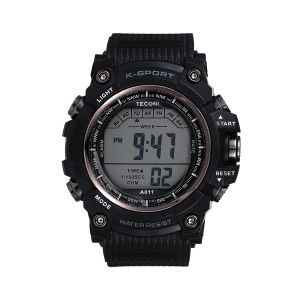 Teconi Jam Tangan Anak Remaja Digital Fashion Shock Sporty A011 - Anti Air Free Bubble Free Box