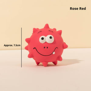 Pet Latex Toy Latex Voice Expression Face Stab Ball Puppy Molar Teeth Cleaning Spherical Dog Toy