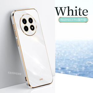 Realme 13+ 5G 2024 Luxury Plating Casing For Realme 13+ Realme13+ Realmi 13 + Pro Plus 13Plus 13x 4G 5G 2024 Phone Case Soft Silicone Shockproof Phone Back Cover