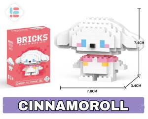 Nano Block Model Karakter Mainan Balok Edukasi Anak DIY Bricks Mini