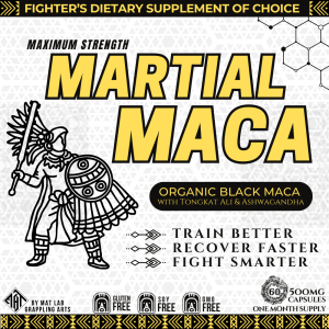 Martial Maca (Black Maca Tongkat Ali Ashwagandha) 3-in-1 Capsule