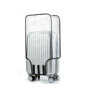 20-30 Inch Suitcase Protective Case Cover Trolley Case Protector PVC Material Transparent Travel Suitcase Dust/Water Proof Cover Suitcase Protection