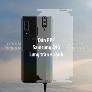 Tấm dán Samsung A90 dán PPF mặt trước dán mặt sau dán màn hình dán mặt lưng Full viền chuẩn