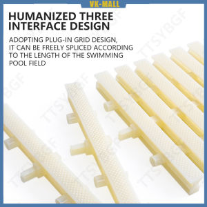 Swimming pool grille non-slip cover bathroom kitchen trench fish pond overflow gutter ABS grate