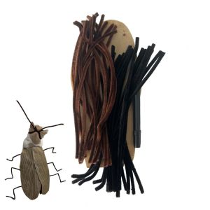DIY Cat Roaches Clothes Pet Cosplay Cockroach Costume Set Creative Quirky Pet Props Party Dress