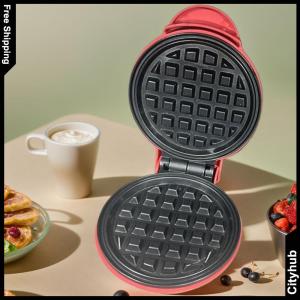 Mini Waffle Maker Nonstick Nonstick Surface Compact Quick Heat-Up Kitchen Appliance for Breakfast