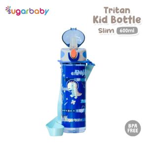 SugarBaby Tritan Kid Bottle Slim 600 ml  Botol Minum Anak