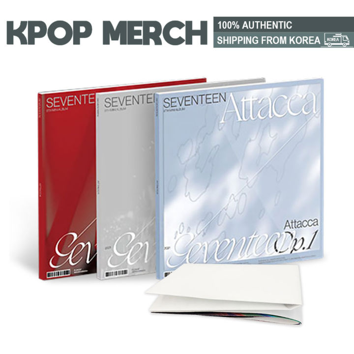 Seventeen 9th Mini Album [ Attacca ] Folded Poster Lazada