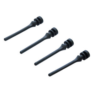 4 PSC High-Quality Silicone Anti-Vibration Screws for Computer Cooling Fans 45mm x 7mm Anti-Noise New