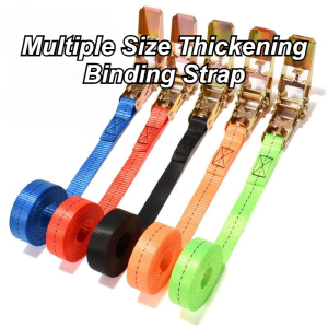2/4/6M Cargo Binding Strap Ratchet Tightener Binding Strap Heavy Duty Adjustable Ratchet Strap