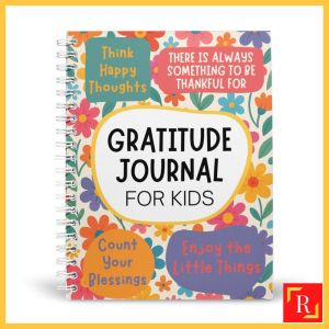 Daily Gratitude Journal For Kids/Spiral Notebook/Double Ring Notebook 7-(A5 | 120 pages)|ROYCE PUBLISHING