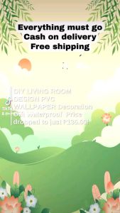 DIY Living Room Design: Easy-to-Install PVC Wallpaper