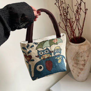 OMYGOOSE TAS TANGAN WANITA / TAS CANVAS MINI / TFW 0105