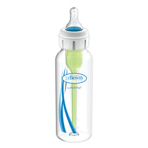 Dr. Browns Specialty Bottle Retail - Infant-Paced Feeding Valve + Level 1 Nipple + Extra Valve - Designed for Complex Feeding Challenges