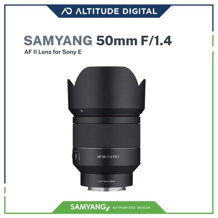 Samyang AF 50mm Lens FE II Lens Sony E-Mount Prime Lens Fast