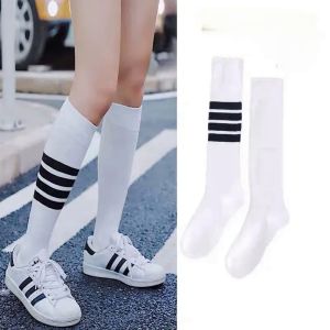 Glowing Future JK bít tất trẻ em Phụ Nữ Rắn Nhật Bản Bốn Thanh Tinh Khiết Cotton chân dài Đen Bê Vớ Mùa Thu Stovepipe Socken