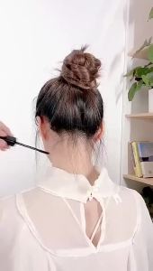 头发定型梳理棒碎发神器碎发整理膏防毛躁 Hair Styling Combing Stick Shredding Artifact Shredded Hair Finishing Cream Anti-frizz