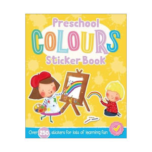 Preschool Colours Sticker Book Activities & 250+ Stickers