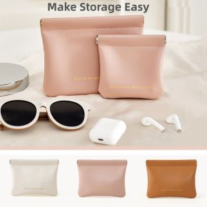 Mini Size Waterproof Portable with Shrapnel Coin Change Makeup Lipstick Toiletry Wash Bag Pouch